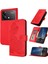 Kart Yuvası Standı Flip Folio Kitap ile Xiaomi Poco X6 Neo 5g Için Flip Case (Yurt Dışından) 1