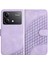 Xiaomi Poco X6 Neo 5g Geometrik Desen Manyetik Kart Tutucu Için Flip Case (Yurt Dışından) 1