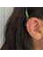 14 Ayar Altın Taşlı Yusufçuk Minimal Halka Piercing 2