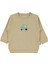 Erkek Bebek Sweatshirt 6-18 Ay Sütlükahve 1