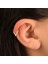 14 Ayar Altın Minimal Halka Piercing 3