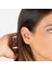 14 Ayar Altın Taşlı Minimal Halka Piercing 2