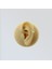 14 Ayar Altın Üç Baget Taşlı Minimal Halka Piercing 4