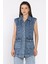 Kadın Çift Cepli Jean Kot Yelek P-00014996 1