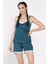 Kadın Ip Askılı Baskılı Şortlu Pijama Takımı P-00017372 1