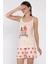 Kadın Baskılı Şortlu Pijama Takımı P-00017375 1