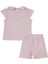 Kız Bebek Şortlu Takım 6-18 Ay Pembe 3