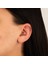 14 Ayar Altın Taşlı Minimal Halka Piercing 2