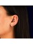 14 Ayar Altın Taşlı Minimal Halka Piercing 3