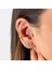 14 Ayar Altın 8 Taşlı Motifli Minimal Halka Piercing 2