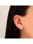 14 Ayar Altın Alttan Taşlı Minimal Halka Piercing 2
