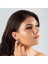 14 Ayar Altın Tek Taş Minimal Halka Piercing 3