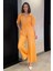 Yarım Fermuarlı Bel Lastikli Kısa Kol Tulum P-00017335 2