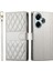 Xiaomi Poco M6 4g Cüzdan Zarif Deri Çanta Çift Sapanlar Için Flip Case (Yurt Dışından) 2
