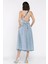 Kadın Jean Kot Kiloş Salopet Elbise P-00017260 3