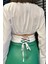 Kadın Pile Detaylı Arka Bağlamalı Crop Top Gömlek P-00017238 4