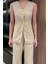 Çift Düğmeli Yelek Pantolon Ikili Takım P-00017320 4