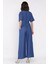 Yarım Fermuarlı Bel Lastikli Kısa Kol Tulum P-00017335 3