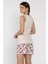 Kadın Baskılı Şortlu Pijama Takımı P-00017382 3
