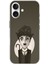 iPhone 16 Uyumlu Şeffaf Kılıf Aesthetic 1 Tasarımlı 1