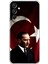 Samsung Galaxy A24 Uyumlu Şeffaf Kılıf Atatürk 4 Tasarımlı 1