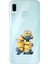 Samsung Galaxy A30 Uyumlu Şeffaf Kılıf Cartoon 10 Tasarımlı 1