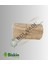Tr Natural 40CM x 200CM Bambu Kamış Hasır Çit Dekoratif Bahçe Balkon ve Duvar Çiti Reed Fence Bambu 1