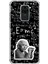 Xiaomi Redmi Note 9 Uyumlu Şeffaf Kılıf Einstein Tasarımlı 1