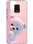 Xiaomi Redmi Note 9 Pro Uyumlu Şeffaf Kılıf 1 Peluş Ayıcık Tasarımlı 1