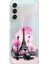 Samsung Galaxy A14 Uyumlu Şeffaf Kılıf Paris 1 Tasarımlı 1