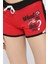 Kadın Biyeli Baskılı Mini Şort P-00017284 4