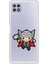 Samsung Galaxy A22 Uyumlu Şeffaf Kılıf Chibi 5 Tasarımlı 1
