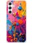 Samsung Galaxy A34 Uyumlu Şeffaf Kılıf Graffiti 3 Tasarımlı 1