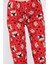 Kadın Ayıcık ve Kalp Baskılı Bel Lastikli Pijama Altı P-00017166 4