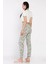 Kadın Baskılı Bel Lastikli Pijama Altı P-00017165 3