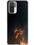 Xiaomi Redmi Note 10 Uyumlu Şeffaf Kılıf Balta Tasarımlı 1