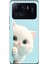 Xiaomi Mi 11 Pro Uyumlu Şeffaf Kılıf 2 Peluş Kedi Tasarımlı 1