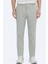 Açık Haki Dokuma Jogging Fit Casual Pamuk Karışımlı Pantolon 2