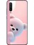 Xiaomi Mi 9 Lite Uyumlu Şeffaf Kılıf 1 Peluş Ayıcık Tasarımlı 1