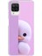 Samsung Galaxy A12 Uyumlu Şeffaf Kılıf 3 Peluş Ördek Tasarımlı 1