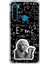Xiaomi Redmi Note 8 Uyumlu Şeffaf Kılıf Einstein Tasarımlı 1