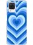 Samsung Galaxy A12 Uyumlu Şeffaf Kılıf Kalp 4 Tasarımlı 1