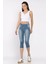 Kadın Kapri Jean Kot Tayt P-00017436 2