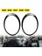 Siyah Far Trimleri Halka Çerçeveleri Kapak Çifti Mini Cooper R55 R56 2007-2015 51137149905 51137149906 51132752145 (Yurt Dışından) 4