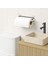 Yapışkanlı Kağıt Havluluk Kağıt Havlu Askısı Tutacağı Metal Banyo Mutfak Havluluğu Modern 4