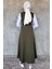 Kemerli Tesettür Jile Elbise P-00016253 4