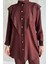 Önü Katlamalı Taşlı Tesettür Tunik Pantolon Ikili Takım P-00017624 3