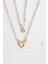 Diamond Collection 14 K Sarı Altın 0.03 Karat Pırlanta Doğal Inci Kolye 3