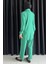 Dantelli Taşlı Tesettür Tunik Pantolon Ikili Takım P-00017622 4