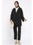 Ön Bağlamalı Ceket Pantolon Tesettür Ikili Takım P-00017538 2